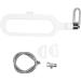 Double Nozzle Bidet Attachment G1/2 - Ultra Thin Self-Cleaning Plastic Bidet for Home Bathroom - Buy Online on GoSupps.com