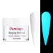 OUMISAYA Glow in the Dark White Nail Dip Powder Color 1OZ GL061  Fluorescent Nail Dipping Powder for White French Nail Art
