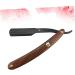 Fomiyes 4-Piece Wet Razor Khimar Hijab Set | Shave Rapid Grip Hairdresser Knife | Safe Metal & Wooden Handle Razors for Men - Buy Online on GoSupps.com