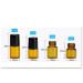 25Pcs Mini Amber Glass Essential Oil Roller Bottles - 1ml - Metal Ball - Empty Roll On Perfume Sample Vials - Aromatherapy Lip Balm Cream - Black Cap - Buy Online on GoSupps.com