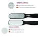 Longivia Double-Sided Stainless Steel Foot File - Effective Corn and Wart Remover for Smooth Feet - Buy Online on GoSupps.com