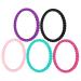 Operitacx 5pcs Silicone Bracelet Men s Bracelets Silicone Wristbands Silicone Bracelets Wristlet for Women Rubber Wristband Elastic Bracelet String Women Wristband Hand Jewelry Silica Gel