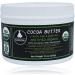 Real CERTIFIED Organic Cocoa Butter BPA Free Jar Premium Unrefined Non-Deodorized Extracted From The Cacao Bean Rich Chocolate Aroma! Naturally Rich In Antioxidants! THE BEST! 7.5 oz JAR 7.5 Ounce (Pack of 1)