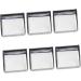 FRCOLOR 120 Pcs Square Magnets Pans for Eyeshadow Empty Eyeshadow Tin Pan Sample Accessories Stainless Steel Mx2pcs As Shownx2pcs - Buy Online on GoSupps.com