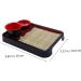 Cold Pasta Tray 1 Set - Multi-Functional Cold Pasta Tray for Pizza Sushi Spaghetti and More. - Buy Online on GoSupps.com