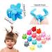 BREEZO Mini Hair Clips Set - 30 Pieces Hair Claw Clips for Kids Girls & Women | Stylish Hair Accessories & Hairstyle Aid - Buy Online on GoSupps.com