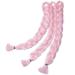 Tess 41 Braids Extensions - Jumbo Crochet Synthetic Hair 5pcs 165g 100cm Pink Braiding Hair for International Shipping - Buy Online on GoSupps.com