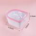 Manicure Spa Tool Set - Nail Soaking Bowl with Triangle Cuticle Peeler & Stainless Steel Pusher (Pink) - Buy Online on GoSupps.com