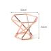 Lurrose Makeup Sponge Holder - 2 Piece Metal Drying Stand for Egg Powder Puff - Rose Gold Display Stands - International Shipping Available - Buy Online on GoSupps.com