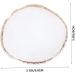 VICASKY Palette De Manucure Plateau De M lange De Couleurs Forme Ronde Dor e Plastique Blanc Pour Nail Art Professionnel Et Amateur Utilisation En Salon De Beaut Domicile - Buy Online on GoSupps.com