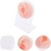 KALLORY Silicone Ear Jewelry Tools Set - 3 Pieces Rubber Ear Models for Piercing Kit - Reusable & Soft - Complexion - 11.5x7.5cm - Buy Online on GoSupps.com