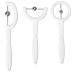 Tongue Muscle Trainer  3pcs Tongue Tip Exercise Set Stainless Steel Balls Oral Muscle Strength Tongue Training Tools Oral Lips Mouth Exerciser Trainer Recovery Tool Tongue Tip Lateralization Lifting