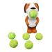 Plopper Leif Hund - Doggy - Funny toy for outside and inside | Ball games girls and boys from 4 years |Birthday games games for children with ball