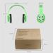 AUSDOM Lightweight Over-Ear Wired HiFi Stereo Headphones with Mic - Green - Buy Online on GoSupps.com