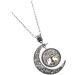 LABRIMP Charm Necklace Moon Necklaces for Women Necklace Fashion Tree of Life Necklace Accessories Sweater Chain - Buy Online on GoSupps.com