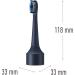 Panasonic ER-CTB1 Multishape Electric Toothbrush Head - Extra Fine Bristles, Multi-fit Design - Buy Online on GoSupps.com