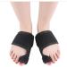 Healeved Bunion Toe Separators Kit - 2 Pairs | Pain Relief & Toe Alignment | Hammer Toe Corrector & Bunion Protector | Black Valgus Toe Sleeve Set - Buy Online on GoSupps.com
