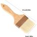 Pastry Brush with Boar Bristle & Wooden Handle | BBQ Basting Oil Brush | Essential Cooking Supplies for Kitchen & Fermentation Basket - Buy Online on GoSupps.com
