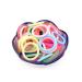 20Pcs Mix 14 Colors Safe Silicone Pacifier Dummy Chain Adapter Holder O Ring - Inner Size 21.5mm - Buy Online on GoSupps.com