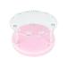 Colcolo tweezers storage holder rotatable tweezers exhibition stand tweezers rack holder for personal nail art artists accessories tools pink