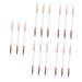 Baluue 15 Pcs Eye Shadow Brush Eyeshadow Brush Sticks Dual- Headed Eyeshadow Brush Eye Primer