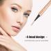 Microblading Eyebrow Pen 3D Waterproof Microblading Eyebrow Pencil Contouring Pen Long-Lasting Magic Eyebrow Pencil Natural Makeup Fine Stroke 4-Fork-Tip Eyebrow Pencil Black - Buy Online on GoSupps.com