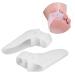 Toe Separator - 2 Pairs Gel Spreader for Bunion Hallux Valgus & Hammer Toe Relief | Breathable Big Toe Bunion Guard - Buy Online on GoSupps.com