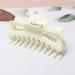 Large 5.5 Inch Frosted Black Hair Claw Clips for Women - Pack of 2 | Non-Slip Big Plastic Hair Clamps | Hair Accessories for Thick Hair (Color A) - Buy Online on GoSupps.com