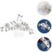 Beaupretty Floral Hair Comb Hair Toppers Wedding Hair Accessories Bridal Hair Accessories Hair Accessories for Wedding Rhinestone Hair Accessories Flower Hair Accessories Comb Bride Metal - Buy Online on GoSupps.com