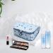 Travel Hanging Toiletry Wash Bag Makeup Organizer Waterproof Multifunctional Storage Bag (Blue Cherry) - Buy Online on GoSupps.com