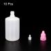 PATIKIL 10-Pack 100ml Liquid Dropper Bottles - Squeezable Eyewash Containers with PP Caps for Home & Travel - Pink - Buy Online on GoSupps.com