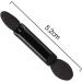 Fpoqbod Double-Ended Eyeshadow Applicators Eyeshadow Brush Sponge Applicator 10pcs Disposable Eyeshadow Brush Eye Makeup Applicators for Girls Lady Women Daily Beauty (Black) - Buy Online on GoSupps.com