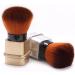 Mikinona Nail Dust Brush Nail Remover Brush Blush Makeup Brush Revolution Kabuki Brush Powder Brush Blush Brush Retractable Puff Makeup Tools Abs Electroplating Brush Handle Make up Travel 8.2x3.3cm Golden - Buy Online on GoSupps.com