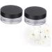  BIUDECO Set of 2 Round 10g Makeup Containers in Leak-Proof Elastic Mesh Black - Buy Online on GoSupps.com