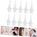 Ipetboom 10pcs Disposable Ear Lavage Tips Plastic Ear Cleaning Tools for Wax Removal Irrigation and Cleaning Tips for Adults Suitable for Home Use and Travel - Buy Online on GoSupps.com