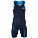 Aropec Women's Triathlon Panther Lycra Suit - XS Navy/Turquoise/White One Piece for Ultimate Performance - Buy Online on GoSupps.com