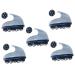 Minkissy 5 piece Roller Ball Massage device Muscle Massage Toolpoint Ball HandRoller Massage Towder Tissue Massage device Reusable acupuncture Massage device Foot 10.5x9x8cpcs Blauex5 piece