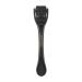 Derma Roller Incellice Dermaroller 1.0 mm bar scooter with 540 needles scalp derma scooter for face and body professional microneedle scooters for skin care Women and men black-1.0mm