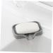 Ciieeo 6 Pcs Silicone Soap Dish Silicone Travel Soap Draining Holder Soap Dish with Drain Soap Container Soap Holder for Shower Wall Silicone Container Bathroom Silica Gel Jewelry Tray - Buy Online on GoSupps.com