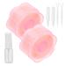 NOLITOY 1 Set Lace Double Eyelid Sticker Lifting Belt Eye Makeup Tool Foreign Trade Beauty Stickers 5.3x5.3cm As Shown