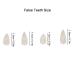 Vivid Effect False Teeth | Cosplay Dentures Set for Halloween & Christmas | Easy to Use Lightweight ABS Material & Adhesive - Buy Online on GoSupps.com
