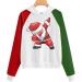 Bigfanshu Womens Dresses Christmas Print Hooded Long Sleeves Sweatshirt Pullover Tops Shirt - Buy Online on GoSupps.com