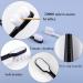 Ultra-Fine Soft Toothbrush - Million Nano Bristle Adult Tooth Brush for Deep Cleaning | Portable Travel Oral Care Brush (Wavy White) - International Shipping Available - Buy Online on GoSupps.com