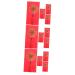 LALAFINA 12 Pcs Wedding Red Envelope Red Gifts Cash Envelopes Rabbit Red Envelopes 2023 Wedding Red Packet Red Money Bags Wedding Favors Chinese Money Envelopes Paper Bride Card Dedicated