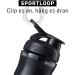 BlenderBottle SportMixer Tritan Protein Shaker Bottle - BPA Free Black - Perfect for Fitness Shakes & Water - Buy Online on GoSupps.com