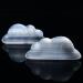 Cloud Shaped Bowl Natural Selenium Crystal Gypsum Cast Disc Reiki Gem Specimen Home Bowl Decorating Gift - Buy Online on GoSupps.com