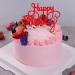 LIANRISES 12pcs Happy Birthday Cake Topper 6 Colors Personalised Cupcake Toppers Happy Birthday Topper Cake Toppers for Boys Happy Birthday Cake Toppers - Buy Online on GoSupps.com