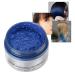 Buy Colorful DIY Hair Pomade Dye Cream - Instant Matte Hairstyle for Men Women & Kids - Perfect for Parties & Cosplay (Blue) | International Shipping Available - Buy Online on GoSupps.com