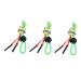 Exceart 3 pcs anti-lost rope glasses tape Certifiable lanyard adjustable hat band buckle rope glasses cord.