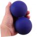 Healeeved 2ST Fitness Foot Massage Muscle Roller & Fascia Ball | Double Self-Massage Peanut Ball for Whole Body Relief | Ero-Nuss-Yoga Massage Ball - Buy Online on GoSupps.com